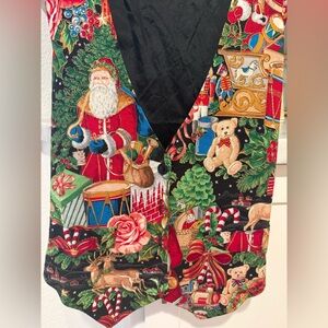 Festive Christmas Themed Vest vintage